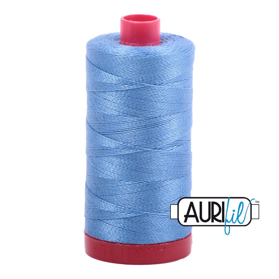 Aurifil 12 2725 Light Wedgewood Large Spool 325m