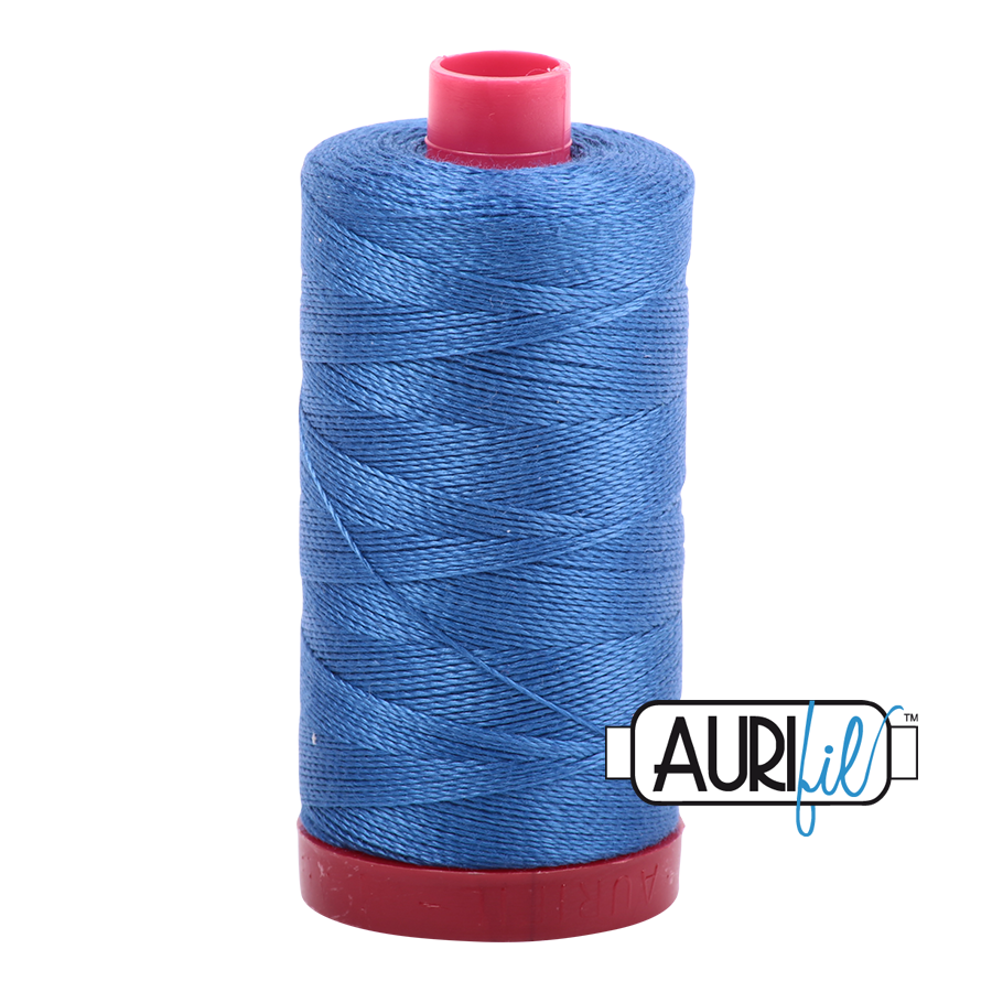 Aurifil 12 2730 Delft Blue Large Spool 325m