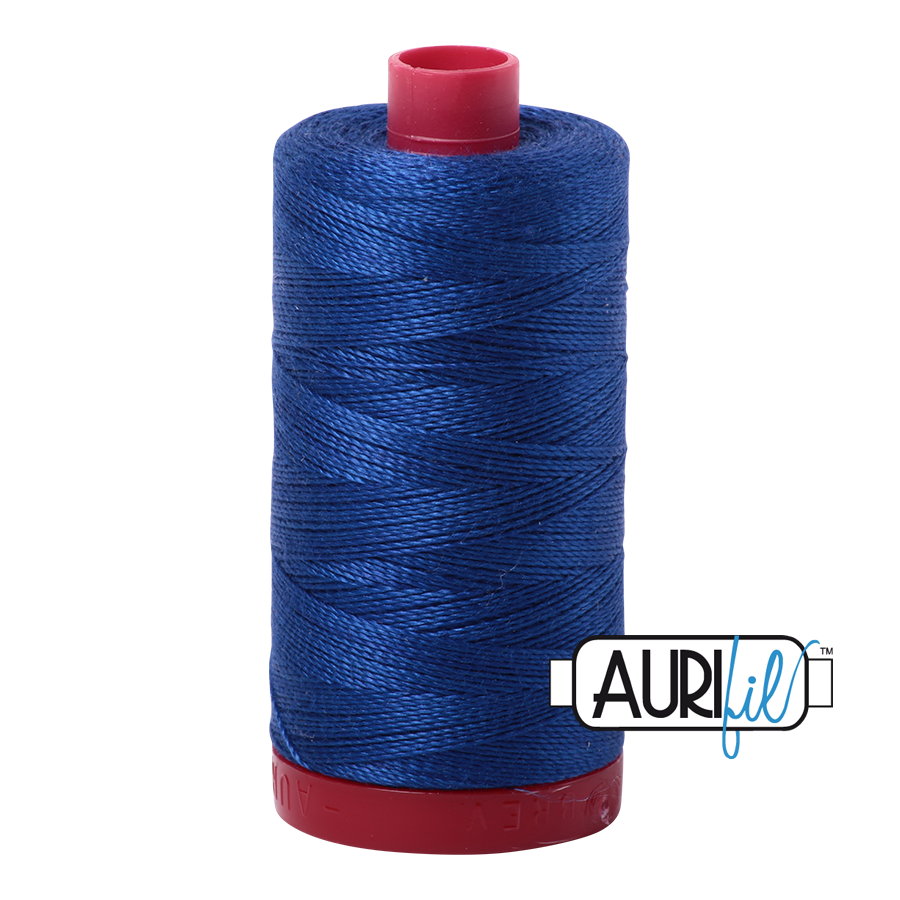 Aurifil 12 2740 Dark Cobalt Large Spool 325m