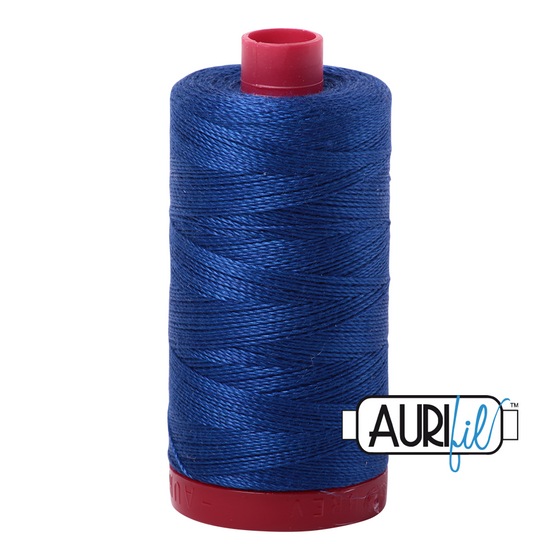 Aurifil 12 2740 Dark Cobalt Large Spool 325m