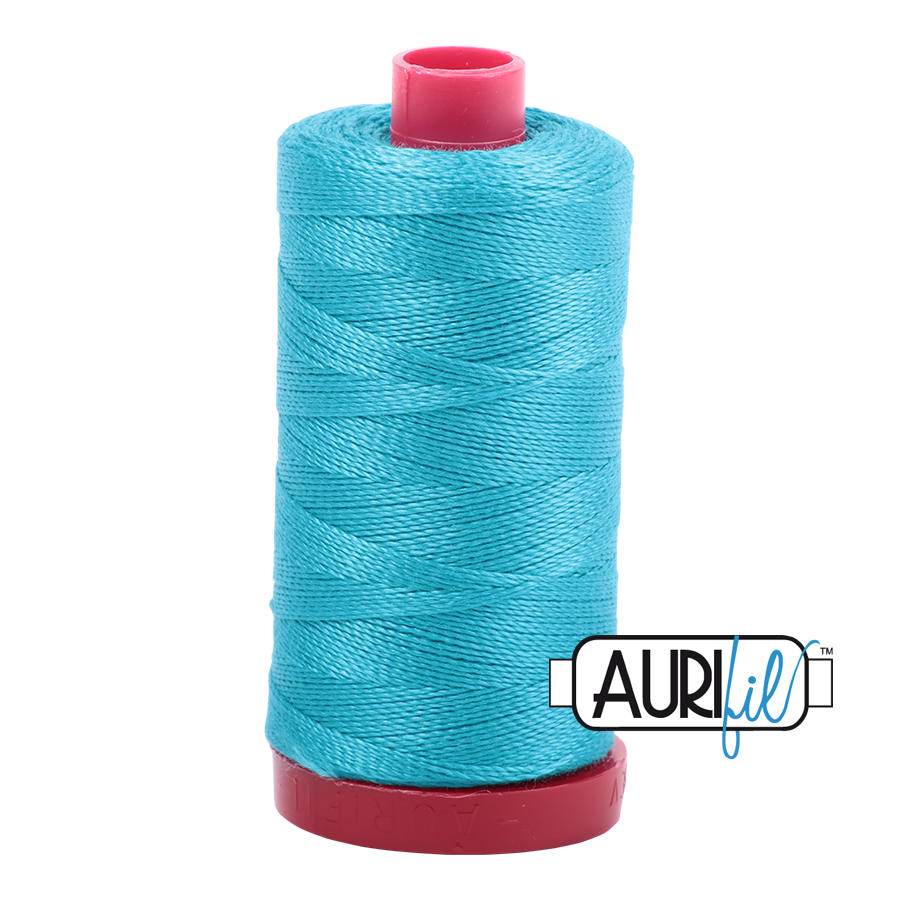 Aurifil 12 2810 Turquoise Large Spool 325m