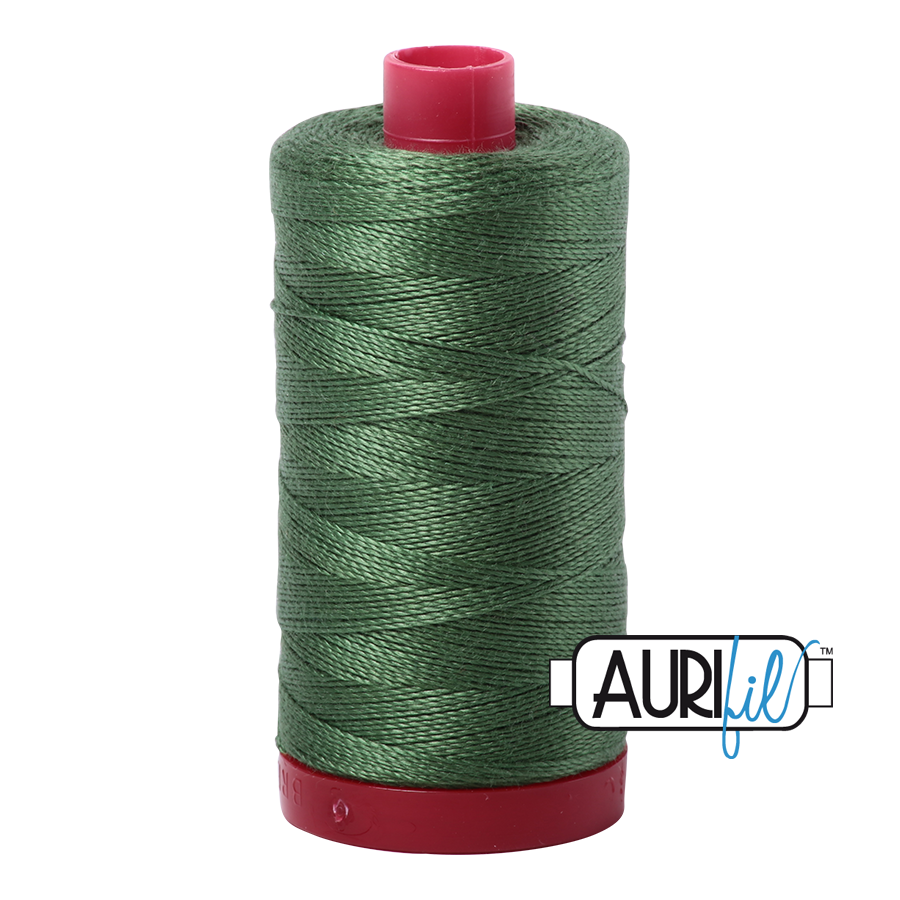 Aurifil 12 2890 Very Dark Grass Green Large Spool 325m