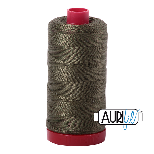 Aurifil 12 2905 Army Green Large Spool 325m