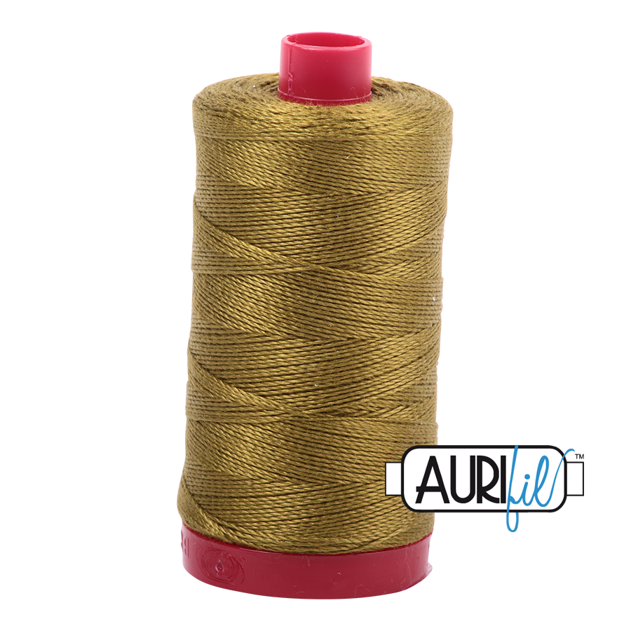 Aurifil 12 2910 Medium Olive Large Spool 325m