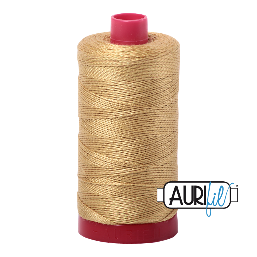 Aurifil 12 2920 Light Brass Large Spool 325m