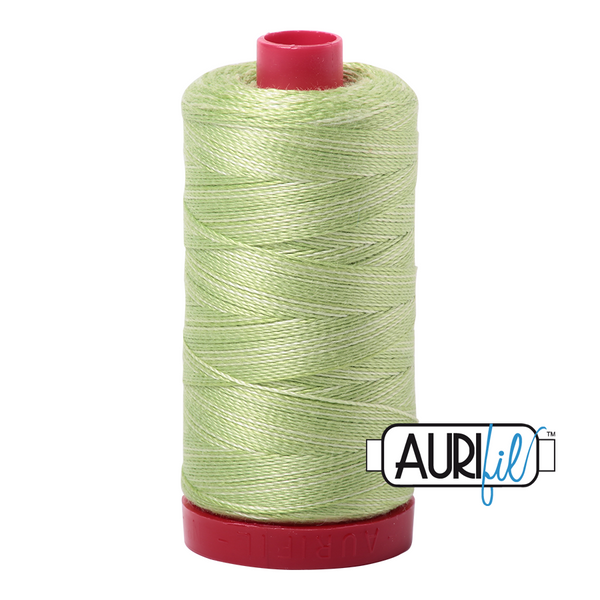 Aurifil 12 3320 Light Spring Green Large Spool 325m