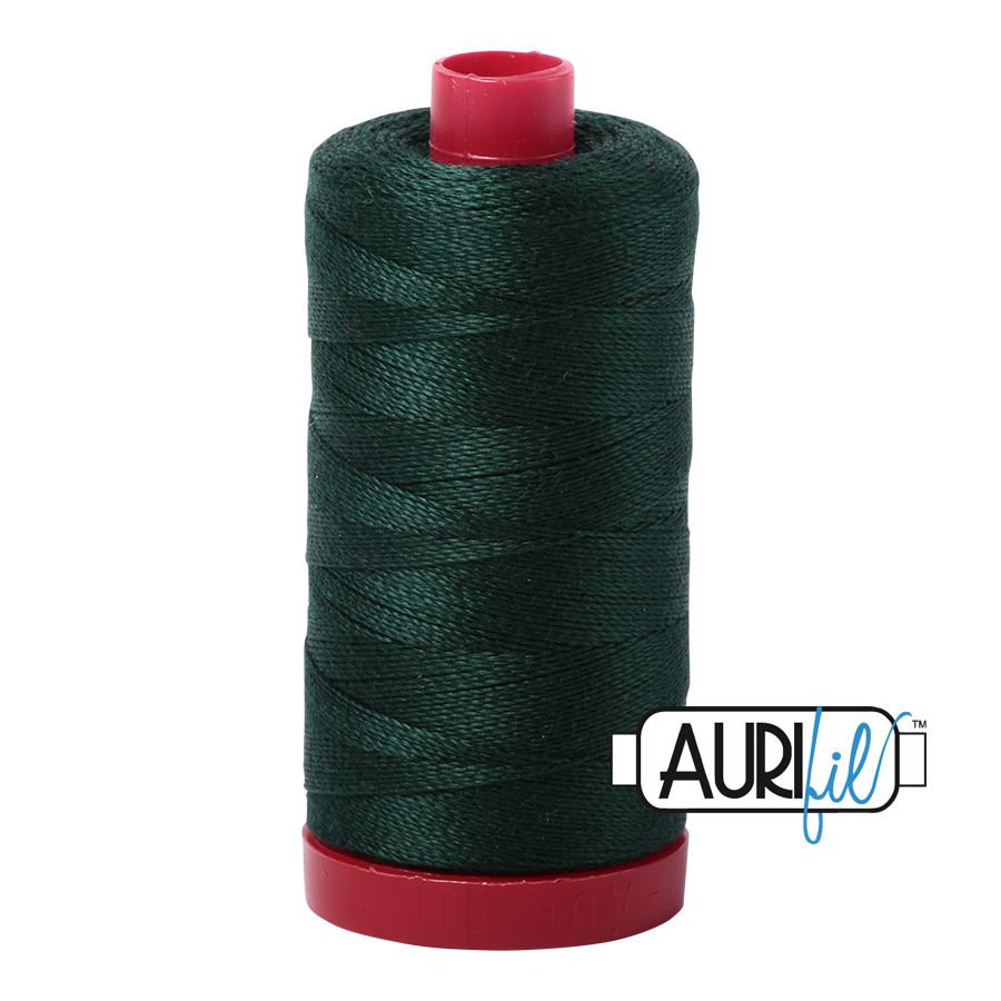 Aurifil 12 4026 Forest Green Large Spool 325m