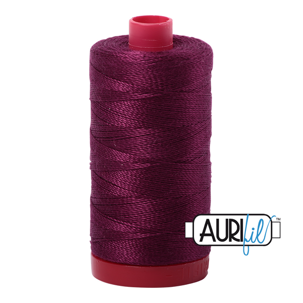 Aurifil 12 4030 Plum Large Spool 325m