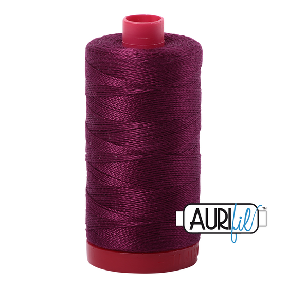 Aurifil 12 4030 Plum Large Spool 325m