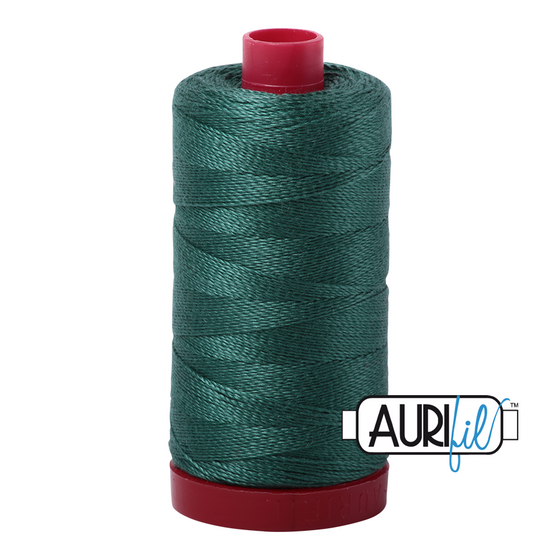 Aurifil 12 4129 Turf Green Large Spool 325m