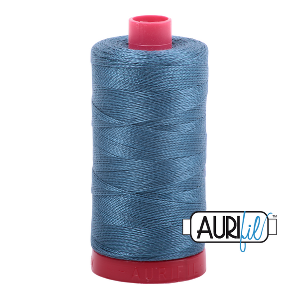 Aurifil 12 4644 Smoke Blue Large Spool 325m