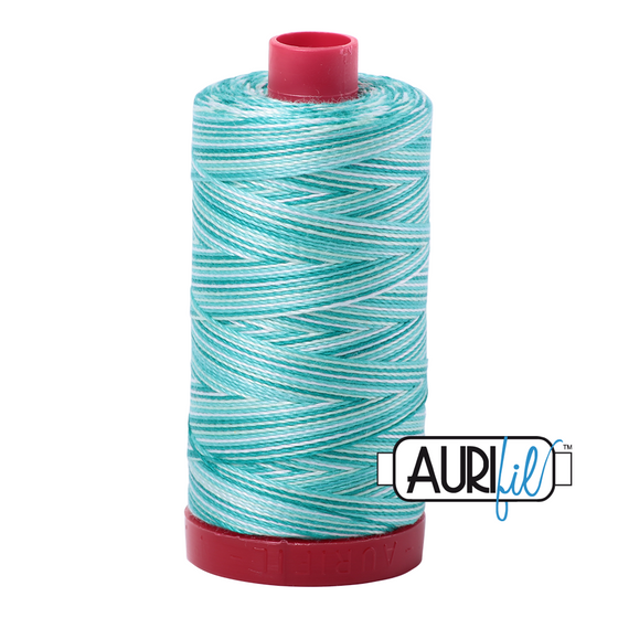 Aurifil 12 4654 Turquoise Foam Large Spool 325m