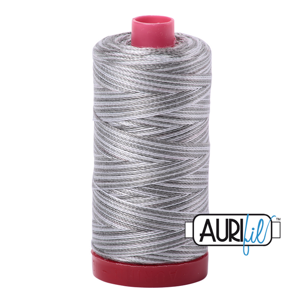 Aurifil 12 4670 Silver Fox Large Spool 325m