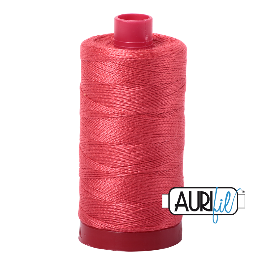 Aurifil 12 5002 Medium Red Large Spool 325m