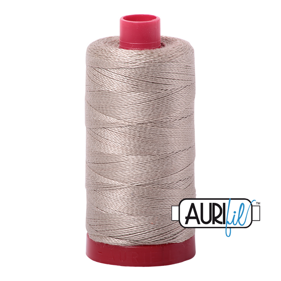 Aurifil 12 5011 Rope Beige Large Spool 325m