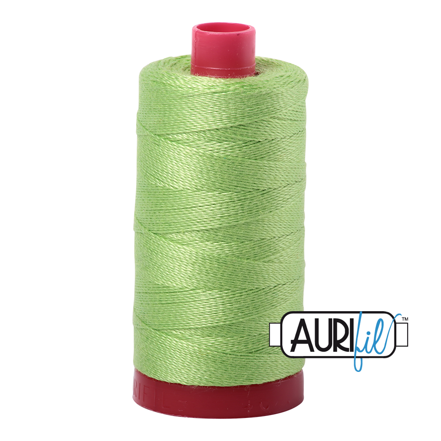 Aurifil 12 5017 Shining Green Large Spool 325m