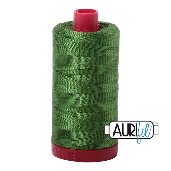 Aurifil 12 5018 Dark Grass Green Large Spool 325m