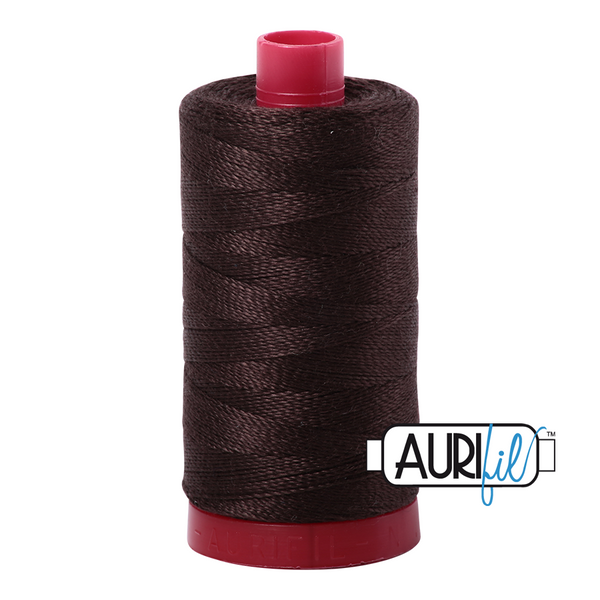 Aurifil 12 5024 Dark Brown Large Spool 325m