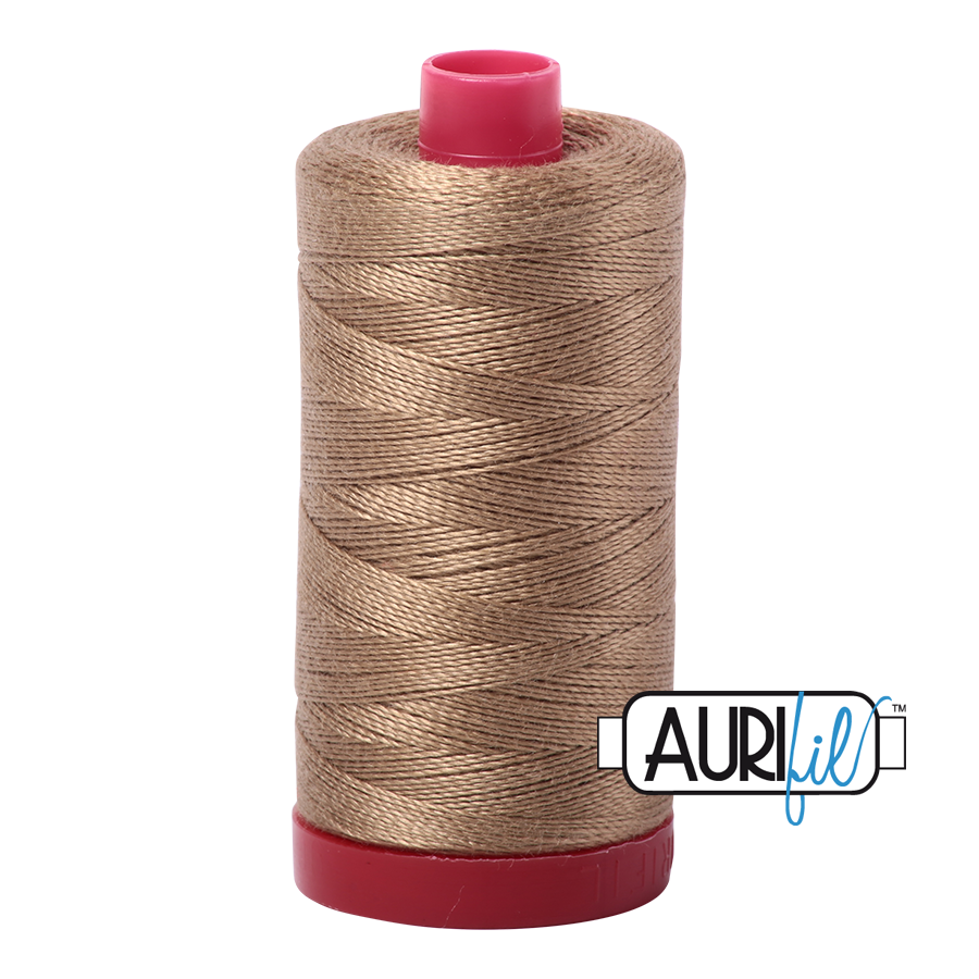 Aurifil 12 6010 Toast Large Spool 325m