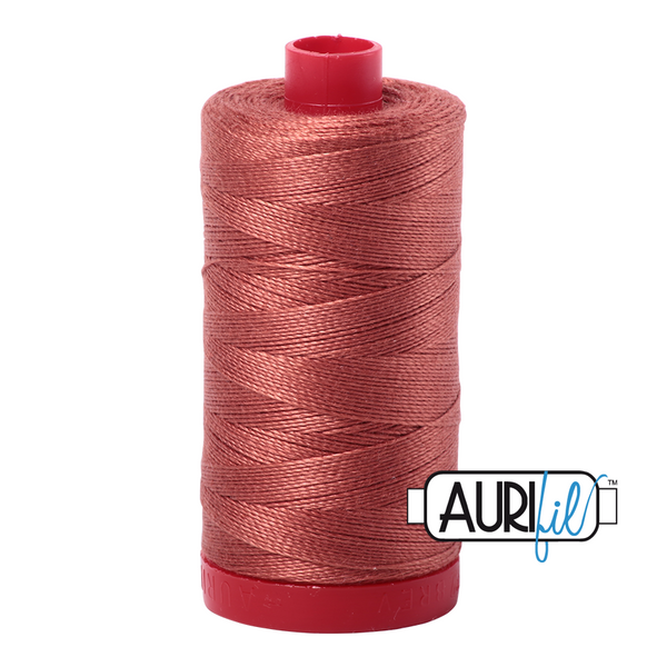 Aurifil 12 6728 Cinnabar Large Spool 325m