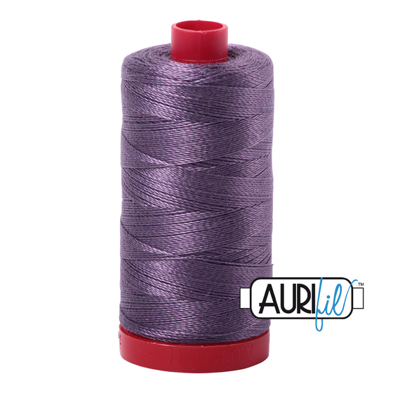 Aurifil 12 6735 Plumtastic Large Spool 325m