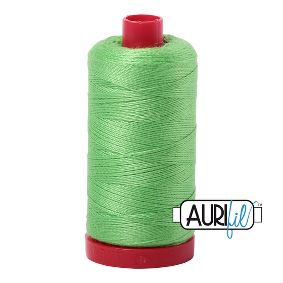 Aurifil 12 6737 Shamrock Green Large Spool 325m