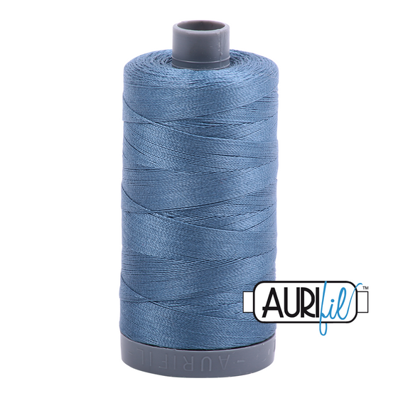 Aurifil 28 1126 Blue Grey Large Spool 750m