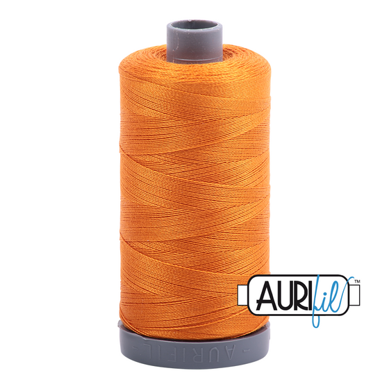 Aurifil 28 1133 Bright Orange Large Spool 750m