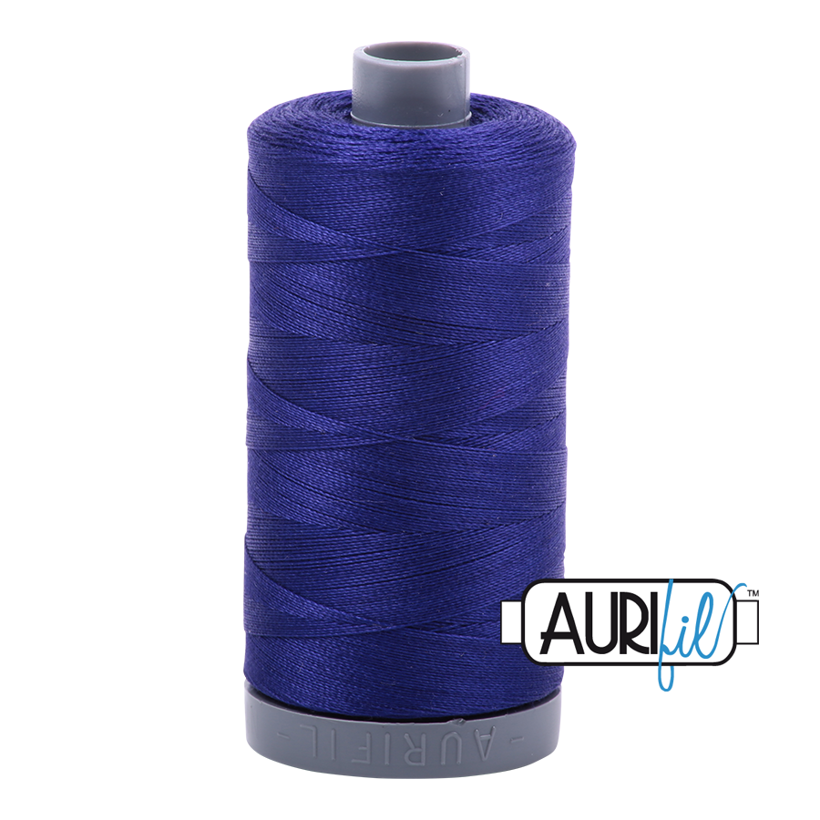 Aurifil 28 1200 Blue Violet Large Spool 750m