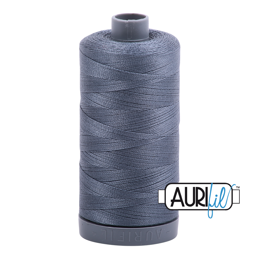 Aurifil 28 1246 Dark Grey Large Spool 750m