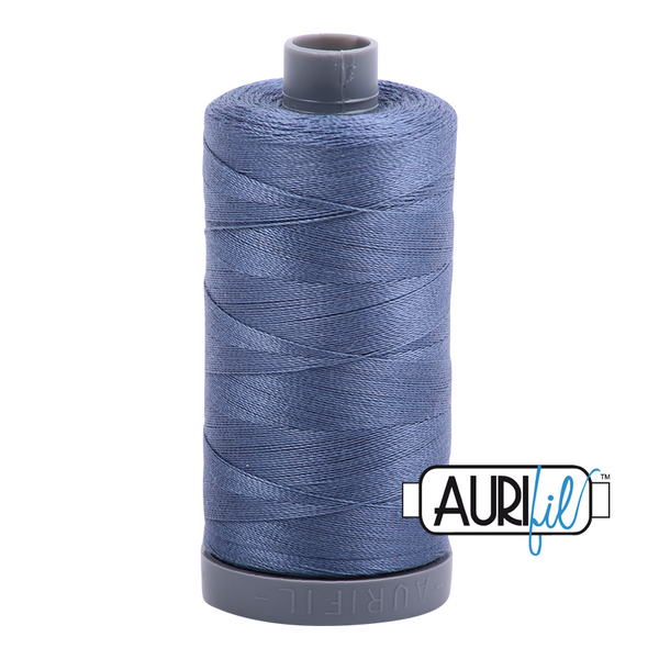 Aurifil 28 1248 Dark Grey Blue Large Spool 750m