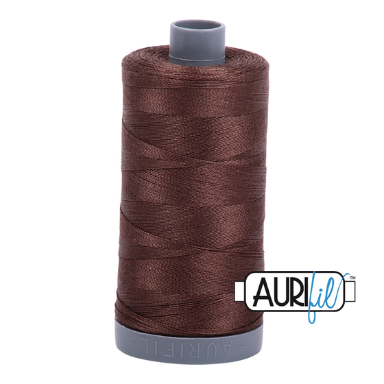 Aurifil 28 1285 Medium Bark Large Spool 750m