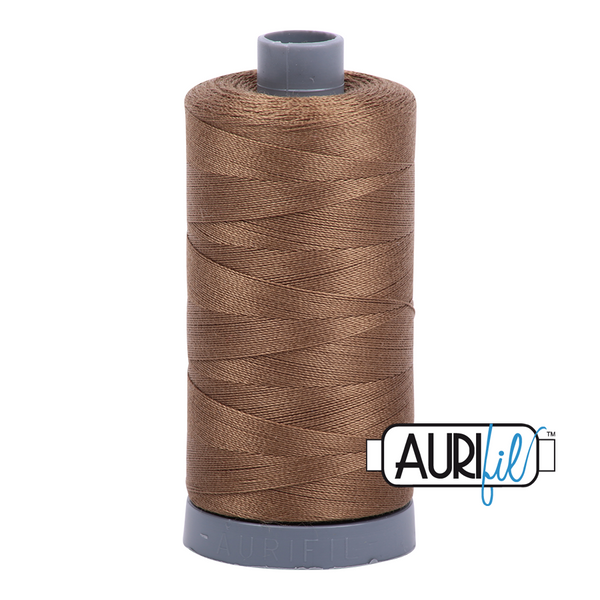 Aurifil 28 1318 Dark Sandstone Large Spool 750m