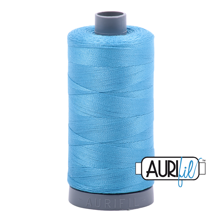 Aurifil 28 1320 Bright Teal Large Spool 750m