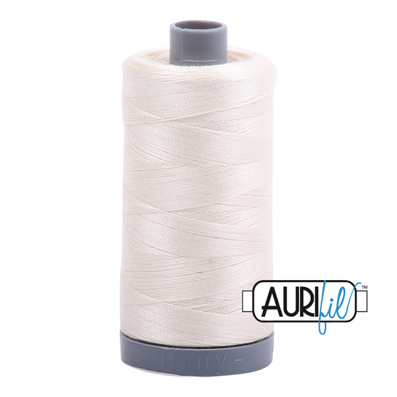 Aurifil 28 2026 Chalk Large Spool 750m