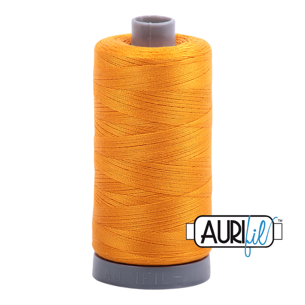 Aurifil 28 2145 Yellow Orange Large Spool 750m