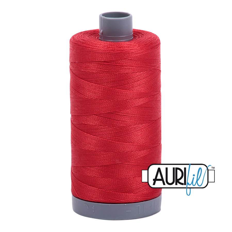 Aurifil 28 2265 Lobster Red Large Spool 750m