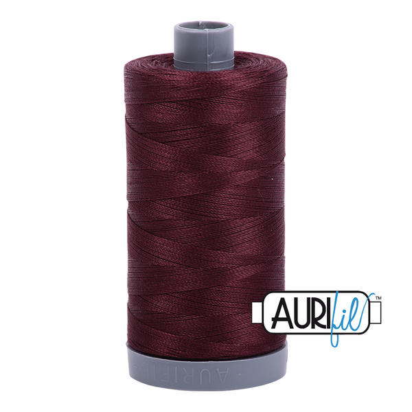 Aurifil 28 2468 Dark Wine Large Spool 750m