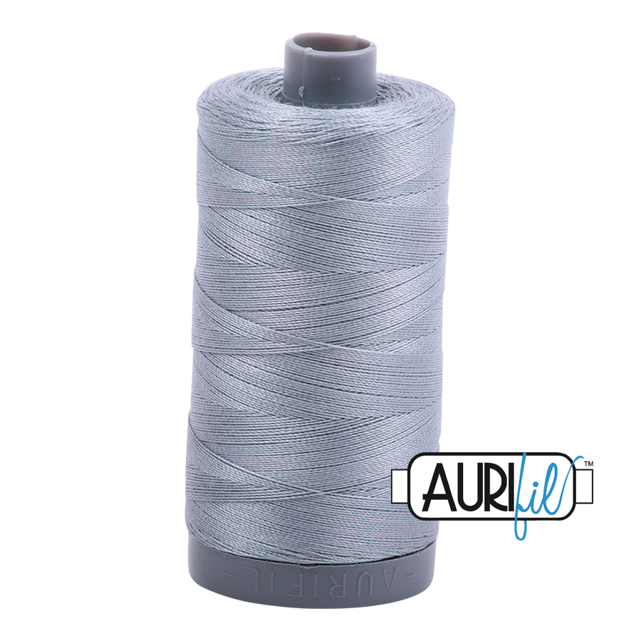 Aurifil 28 2610 Light Blue Grey Large Spool 750m