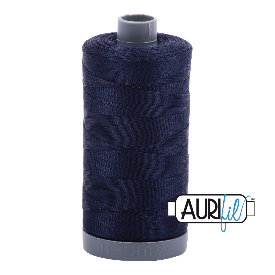 Aurifil 28 2785 Very Dark Navy Large Spool 750m