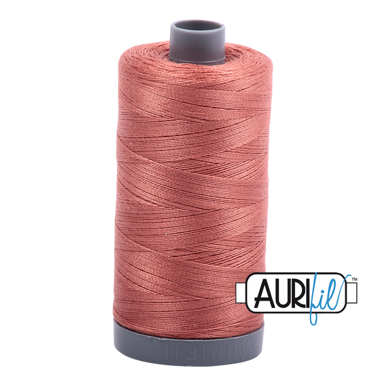 Aurifil 28 6728 Cinnabar Large Spool 750m