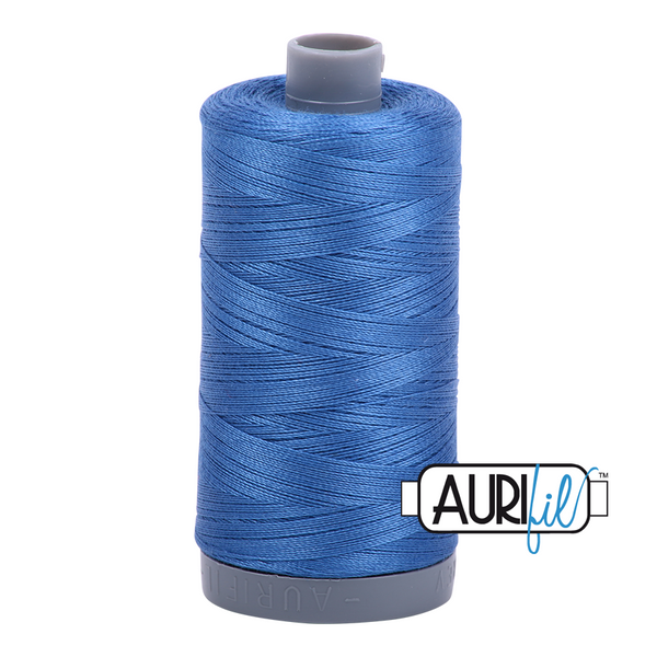 Aurifil 28 6738 Peacock Blue Large Spool 750m