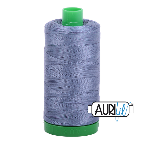 Aurifil 40 1248 Dark Grey Blue Large Spool 1000m