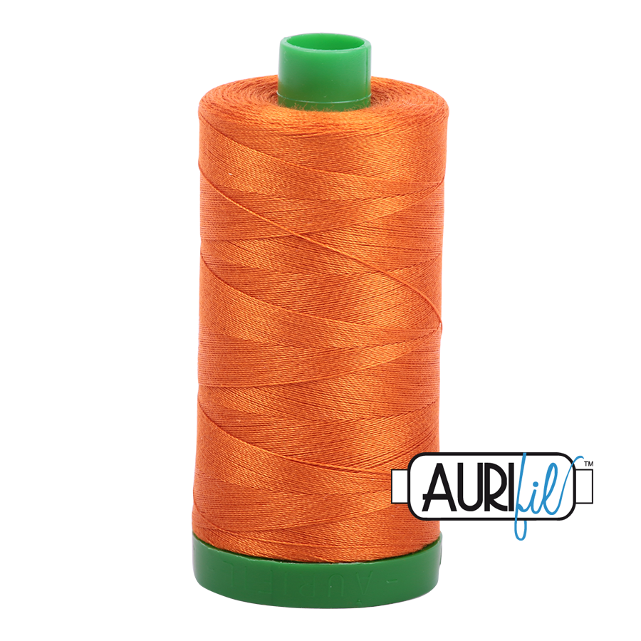 Aurifil 40 2150 Pumpkin Large Spool 1000m