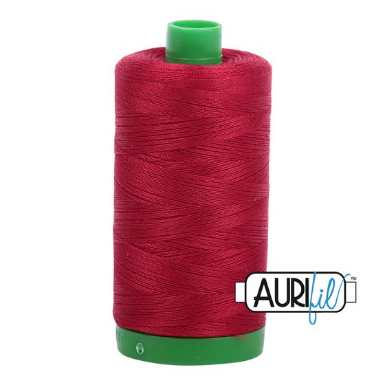 Aurifil 40 2260 Red Wine Large Spool 1000m