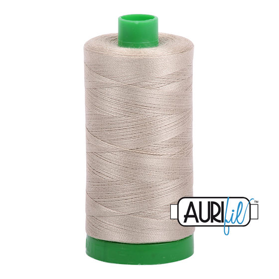 Aurifil 40 2324 Stone Large Spool 1000m