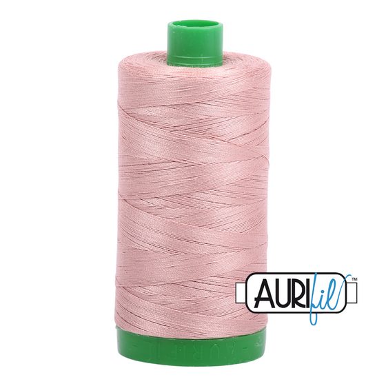 Aurifil 40 2375 Antique Blush Large Spool 1000m