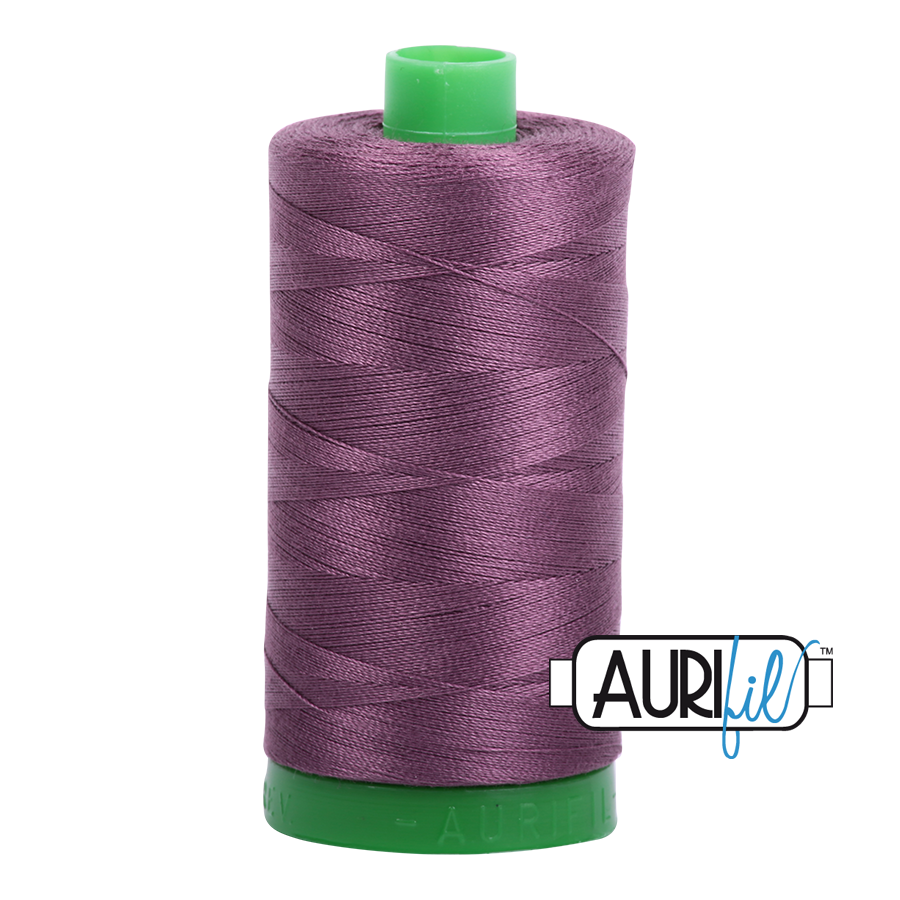 Aurifil 40 2568 Mulberry Large Spool 1000m