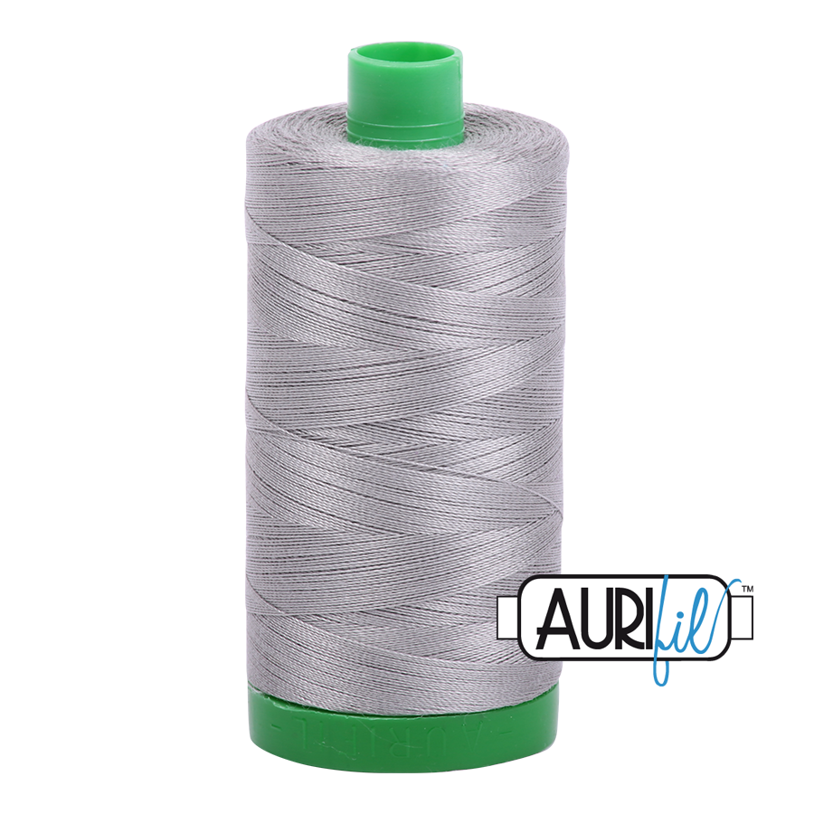 Aurifil 40 2620 Stainless Steel Large Spool 1000m