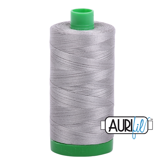 Aurifil 40 2620 Stainless Steel Large Spool 1000m